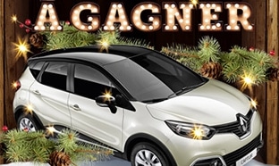 Jeu Noël Intermarché : 8 voitures Renault Captur à gagner