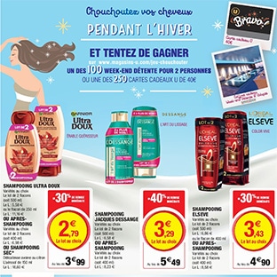 Magasins U Jeu Chouchouter : 100 week-ends & 250 bons de 40€