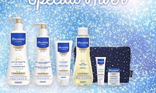 Jeu Mustela Bébé : 30 kits de 6 soins Spécial Hiver à gagner