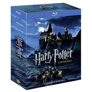 L’intégrale Harry Potter pas chère (11,5€ en DVD / 15€ Blu-ray)