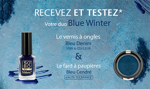 testez l’un des 50 duos Blue Winter de SO’BiO étic