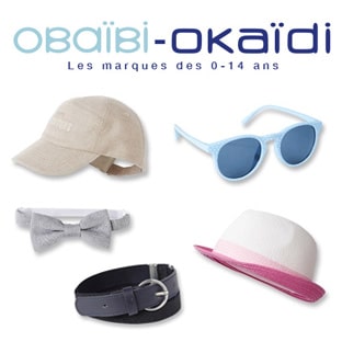 Bon plan Okaïdi : 3 accessoires enfants pour 7€ (ou 5 pour 10€)
