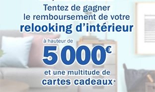 Jeu Bien chez Moi Henkel : 5000€ de travaux et 378 autres lots