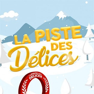 Jeu La Piste des Délices : 3 séjours au ski et 46 carnets de 50€