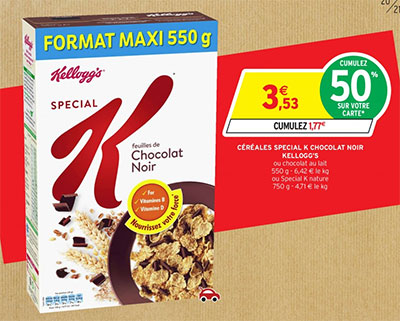 Promotions Intermarché Kellogg’s Special K