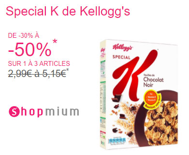 ODR Shopmium céréales Special K