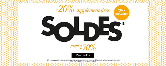 Soldes d’hiver 2018 Alinéa