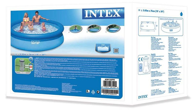 Soldes Decathlon Kit Piscine Intex Easy Set à 2499 50