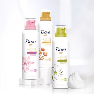 Test Dove : 1000 mousses de douche Surgras gratuites