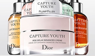 Échantillons gratuits de la routine Capture Youth de Dior