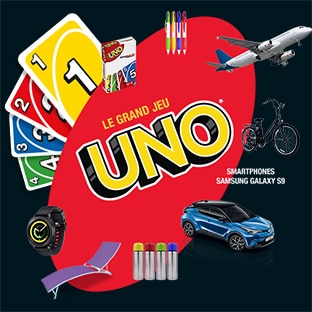 Jeu UNO Intermarché : + de 10 millions de lots à gagner