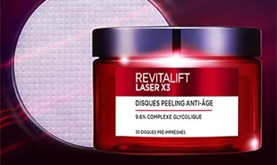 Test L’Oréal : 100 Cures de Disques Peeling Revitalift gratuites