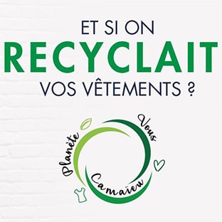 Camaïeu recycle vos vêtements et vous offre 20% de réduction