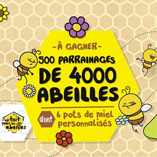 Jeu Croquons La Vie Abeilles : 500 x 6 pots de miel à gagner
