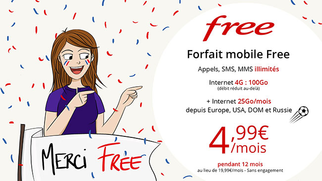 Free Mobile sur Vente-Privee.com : Abonnement illimité