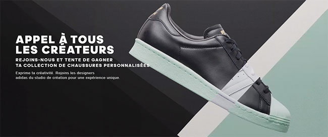 remportez 12 paires d’Adidas uniques et personnalisées