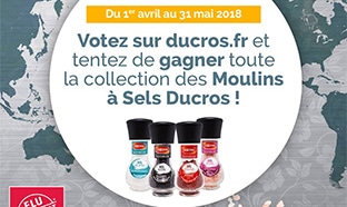 Jeu Ducros : 45 collections de 4 Moulins à Sels à gagner