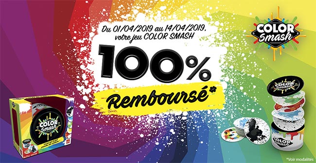 Offre de remboursement Color Smash de Goliath pour Pâques