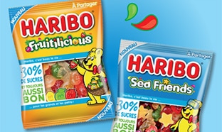 Test de bonbons Haribo -30% de sucres : 2000 packs gratuits