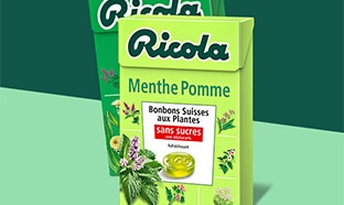 échantillon test de bonbons Ricola