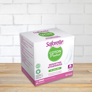 Test Saforelle : Serviettes hygiéniques Coton Protect gratuites