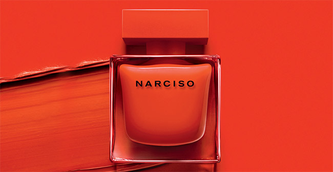 Dose d'essai de l'eau de parfum Narciso Rodriguez Rouge