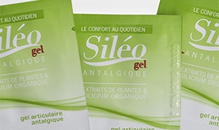 Échantillons gratuits de gel antalgique Siléo contre les douleurs