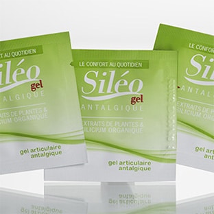 Échantillons gratuits de gel antalgique Siléo contre les douleurs