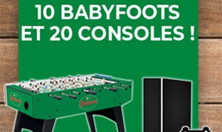 Jeu Croquons la Vie : 10 babyfoots et 20 consoles à gagner
