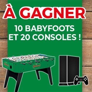 Jeu Croquons la Vie : 10 babyfoots et 20 consoles à gagner