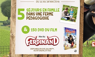 Jeu Croquons la Vie Cora : 5 séjours et 150 DVD Ferdinand