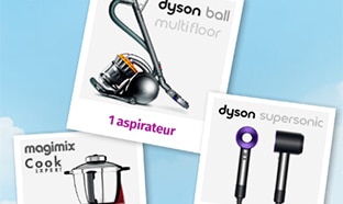 Jeu La Belle Adresse : 1 robot Magimix et 2 lots Dyson à gagner