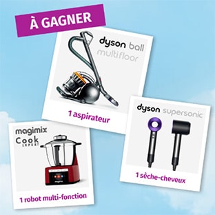 Jeu La Belle Adresse : 1 robot Magimix et 2 lots Dyson à gagner