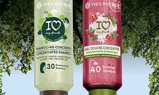 Jeu Yves Rocher : gels douche et shampooing concentrés