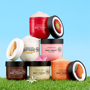 échantillons gratuits Body Yogurt de The Body Shop