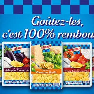 ODR Lustucru Selection : Pâtes farcies 100% remboursées