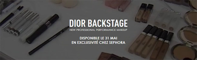 Recevez gratuitement votre échantillon de Face & Body Dior Backstage