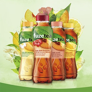 test gratuit de boissons Fuze Tea