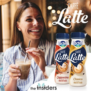 test gratuit de boissons Caffè Latte de Lactel avec The Insiders