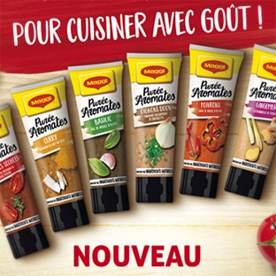 Test Maggi : tubes de Purée d’Aromates gratuits