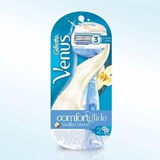 Test Aufeminin : rasoirs Venus ComfortGlide gratuits