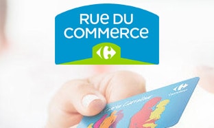 Carte fidélité Carrefour : Cagnotte valable sur RueDuCommerce.fr