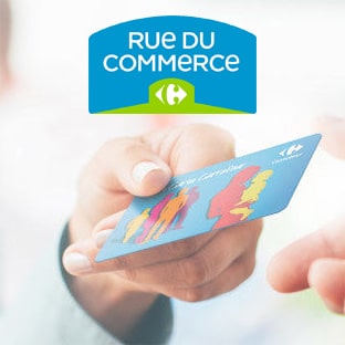 Carte fidélité Carrefour : Cagnotte valable sur RueDuCommerce.fr