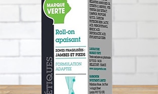 Échantillons gratuits Roll-on Apaisant jambes Marque Verte