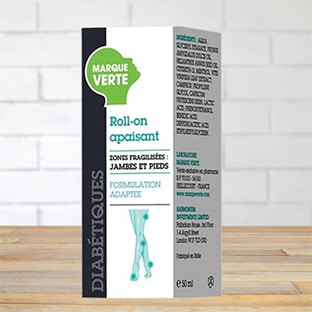 Échantillons gratuits Roll-on Apaisant jambes Marque Verte