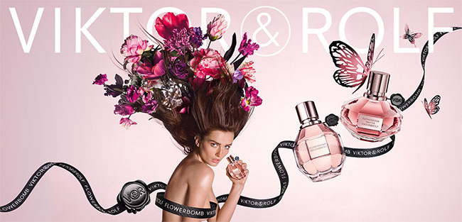 échantillon du parfum Viktor & Rolf Flowerbomb