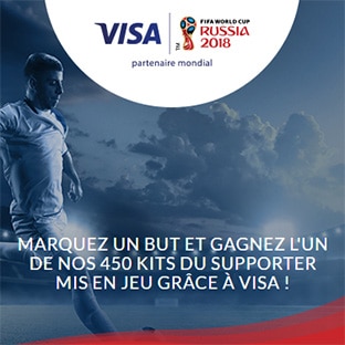 Jeu La Banque Postale Visa : 450 kits du supporter à gagner