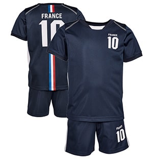 Bon plan Lidl : T-shirt + short équipe de France de foot