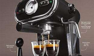 Promo Lidl : Machine à expresso Silvercrest