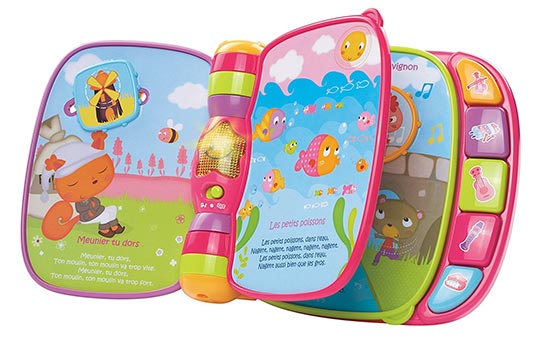 Super livre musical "Do, Ré, Mi" VTech moins cher